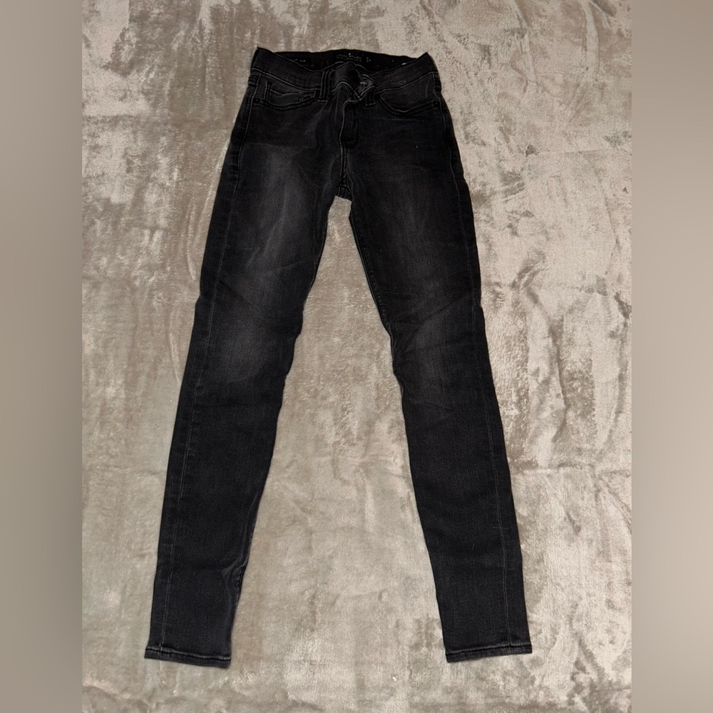 Lucky Brand Women's Black Dark Wash Brooke Legging Jeans 00/24 A